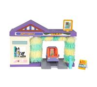 Bluey Set de Jeu du Tunnel de Lavage Comprend Une Figurine Exclusive ; Tourne Les brosses, remplit Le réservoir d'essence et recrée L'Aventure du Monstre Poilu ; Jouet interactif pour Enfants