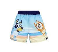 BlueY Short Bain Garcon | Bingo Maillot De Bain Garcon | Maillot Piscine Ou Plage | Bleu 9-10 Ans