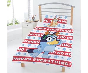 Bluey Snowy Junior Ensemble housse de couette et taie d'oreiller