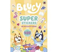 Bluey – Super Stickers – Livre en anglais – Broché
