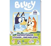 Bluey: Superstarker Sticker- und Malspaß: Sticker- und Malblock