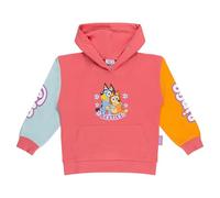 Bluey Sweat à capuche pour fille - Pull officiel de bingo - Pull à capuche 100 % coton pour enfants - 2 à 8 ans - Cadeau pour fans, Multicolore, 4-5 ans