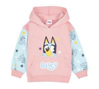 Bluey Sweat à capuche pour filles, Pull sweat à capuche de mode en coton pour filles, rose, 3-4 ans