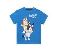 BlueY T-Shirt T-Shirts À Manches Courtes Garçon | Tee Shirt Bleu Bingo pour Garcon | Vêtements pour Enfant Été Bleu 5-6 Years