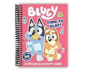 Bluey: Time to Play!: A Sticker & Activity Book