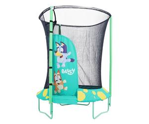 Bluey Trampoline Rond D140 cm Junior Bluey avec Ouverture Igloo