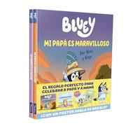 Bluey. Un cuento - ¡Papá y Mamá son geniales! Pack con dos libros de Bluey para regalar el Día del Padre y el Día de la Madre: Incluye póster de regalo