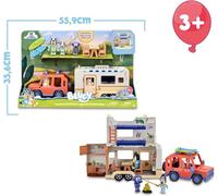 Bluey Voiture de la Famille Cruiser + Campervan