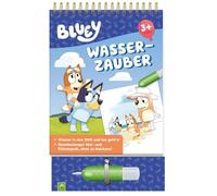 Bluey Wasserzauber: Einfach mit Wasser malen!: Mal- und Rätselbuch mit Wassertankstift für Kinder ab 3 Jahren