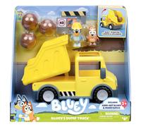 Bluey's Décharge Camion Avec Hard-Hat Boschet Et Boueuse Bingo Figurines Jouets