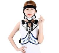 BLUEZY Attelle Cervicale Orthèse Cervicale Durable for Le Cou Et La Poitrine Dispositif De Traction Cervicale, Orthèse De La Colonne Vertébrale Dorsale, Décompression Vertébrale Attelles