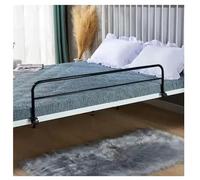 BLUEZY Barrière de Lit pour Personnes Âgées Réglable, Rail de lit de Sécurité Médical, Rail pour Lits pour Adultes Protecteur de Chute, Barre d'Appui Lit A,120 x 30cm