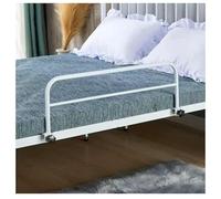 BLUEZY Barrière de Lit pour Personnes Âgées Réglable, Rail de lit de Sécurité Médical, Rail pour Lits pour Adultes et Enfants Protecteur de Chute, Barre d'Appui Lit B,120 x 30cm