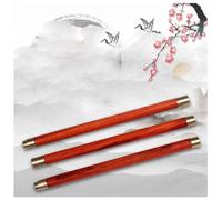 BLUEZY Bâton De Tai Chi, Bâton d'arts Martiaux en Bois, Règle De Tai Chi en Bois De Rose Massif Qigong Tai Chi Bang Traditionnel Chinois pour l'exercice de Moring Âgé 150 * 3cm