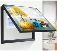 BLUEZY Cache Compteur Electrique Armoire De Couverture De Boîte À Fusibles Couvercles De Boîte À Compteurs Décoratifs Modernes Couvercles Décoratifs pour Compteurs D'intérieur A8,40 * 30cm