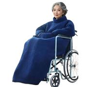 BLUEZY Chaise Roulante Couverture Chaude Tout Le Corps, Housse Fauteuil Roulant, Jambes Couverture Chaude Hiver Fauteuil Roulant Chaude Couverture pour Adultes Et Patients Âgés