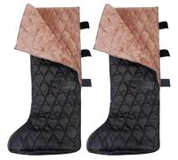 BLUEZY Chaussettes De Jambe, Protection Platre Jambe Adulte, Chaussettes Chaudes, Chaussette Platre, Manchons De Pied, Chauffe-Orteils, Protecteur De Plâtre 2 pcs,H70cm