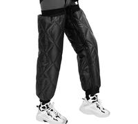 BLUEZY Jambières De Cyclisme Thermiques, Jambières À Fermeture Éclair, Genouillère Thermique pour l'hiver, Protège-Jambes De Moto Genouillères Épaisses, Tablier Couvre Jambe Scooter