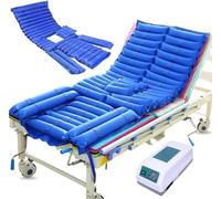 BLUEZY Matelas Gonflable Médical Anti-Escarres, Lit D'hôpital pour Prévenir Les Escarres, Matelas À Pression Alternée Matelas pour Lit D'hôpital À Domicile, Matériau PVC Épais