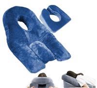 BLUEZY Oreiller pour Le Visage, Oreiller Face vers Le Bas Après Une Chirurgie Oculaire Salon De Beauté Oreiller De Soutien De Poitrine pour Les Opérations De Vitrectomie Ablation De La Rétine B