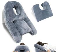 BLUEZY Oreiller pour Le Visage, Oreiller Face vers Le Bas Après Une Chirurgie Oculaire Salon De Beauté Oreiller De Soutien De Poitrine pour Les Opérations De Vitrectomie Ablation De La Rétine A