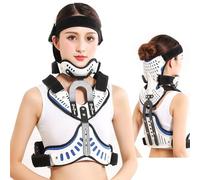 BLUEZY Orthèse Thoracique Cervicale, Support De Rééducation des Vertèbres Cervicales, Orthèse De Soutien Dorsal pour La Tête, Support De Rééducation des Vertèbres Cervicales