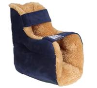 BLUEZY Protège-Talons, Coussin De Protection Anti-Escarres, Coussin De Protection Réglable pour Personnes Âgées Alitées, Coque Talonniere Coussin De Pression pour Lit, Fauteuil Roulant B