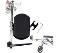 BLUEZY Repose-Jambes Élévateurs pour Fauteuil Roulant -Universel avec Rembourrage, Réglable 90°-180°, Capacité 100 Kg Installation Facile, pour Personnes Âgées Right