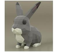 BLUEZY Sculpture en Papier 3D Papier Animaux Papercraft Kit De Construction, Décoration D'intérieur, Trophée De Papier, Cadeau, Origami 3D, Bricolage en Papier, Kit De Bricolaje, Puzzle 3D