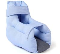 BLUEZY Talonnières Chaussons Anti-Escarres, Coussins Anti Escarres Pieds, Coque Talonniere Support De Cheville Anti Escarres pour Enveloppement De Pied De Patient Âgé