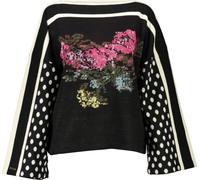 BLUGIRL Glamour UBoot Blouse NoirBlanc PolkaDot : Taille - XL Taille : XL