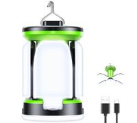 Blukar Lampe Camping Rechargeable, 2000L Lanterne Tente Camping Accessoires | Double Usage,7 Modes d'éclairage,60LED Super Brillant, Longue Durée Portable Lampe Table Essentials pour Voyage Extérieur