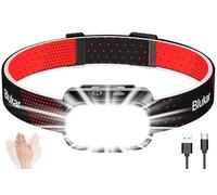 Blukar Lampe Frontale Rechargeable, 2000LM Torche Frontale Ultra Puissante