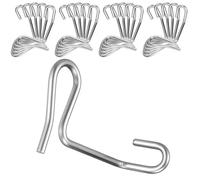 Blulu Lot de 20 tendeurs de fil de clôture de 1,27 cm pour serrage rapide de ferme, jardin, terrasse
