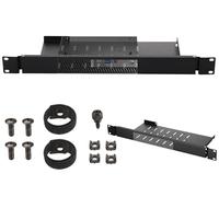 Blulu Mini support en rack compatible avec Dell Optiplex Micro Form Factor Case, étagère à charnière 1U pour armoire de 48,3 cm