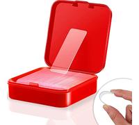 Blulu Ruban Adhésif Double Face Multifonctionnel Réutilisable Boîte Rectangulaire Ruban Adhésif de Montage Intérieur Adhésif Double Face Transparent Bandes Adhésives Amovibles (60 Pièces)