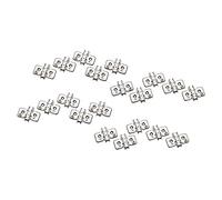 Blum 173h7100 Clip sur le dessus sans cadre plaques de montage, 20-pack