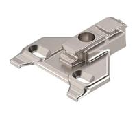 Blum 175l6630.22 Nickel Cabinet Charnière Accessoires Clip Top visage Cadre Adapter Plate avec excentré de fixation et de dégagement 3 mm