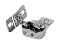 Blum 33B355AF22 Lot de 2 charnières compactes 107° avec ressort et plaque de montage Vis incluses