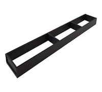 BLUM AMBIA-LINE Cadre de tiroir étroit 100 mm, NL650 mm, acier noir carbone mat