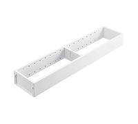 BLUM AMBIA-LINE Cadre de tiroir étroit, NL450 mm, acier blanc satiné mat