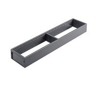BLUM AMBIA-LINE Cadre de tiroir étroit, NL450 mm, acier gris orion mat