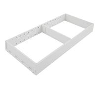 BLUM AMBIA-LINE Cadre de tiroir large, NL450 mm, acier blanc satiné mat