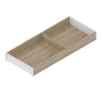 Blum AMBIA-LINE Cadre pour tiroir de cuisine, largeur 200 mm, longueur 472 mm, hauteur 50 mm, design bois de chêne Bardolino, avec sol, 1 pièce