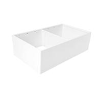 Blum AMBIA-LINE Organiseur de tiroir en acier revêtu par pulvérisation | Idéal pour une utilisation dans la cuisine, la salle de bain et le salon | Extensible de manière modulaire | 37 × 22 × 11 cm |