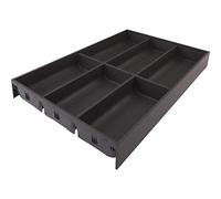 Blum AMBIA-LINE Range-couverts NL 650 mm l 300 mm Acier Gris indium