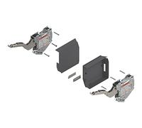 Blum Aventos HK S Tip-On 960-2115 Charnière rabattable avec ferrure pivotante Gris foncé