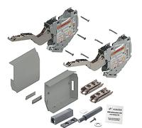Blum Aventos Tip On 220-500 Serrure pliante avec plaque de montage Gris clair