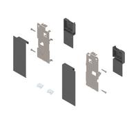 Blum Blum LEGRABOX Support frontal, hauteur K, pour tiroir intérieur, gauche/droite, gris orion mat Quantité:1