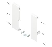 Blum Blum Support frontal TANDEMBOX Hauteur D pour tiroir intérieur avec 1 seule rampe gauche/droite pour TANDEMBOX antaro blanc soie Quantité:1